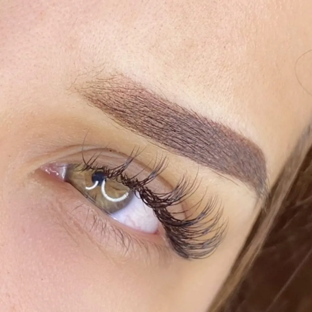 Natural brow transformation