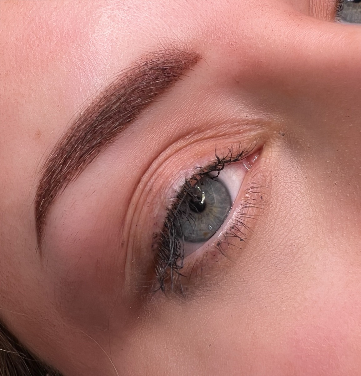 Powder brow result 1 by The Brow Babes, Louisville KY