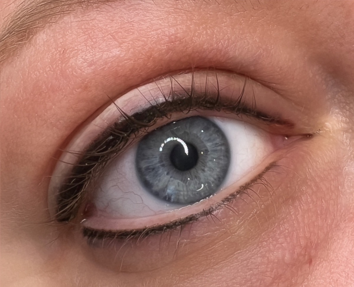 Permanent eyeliner result 7 by The Brow Babes, Louisville KY